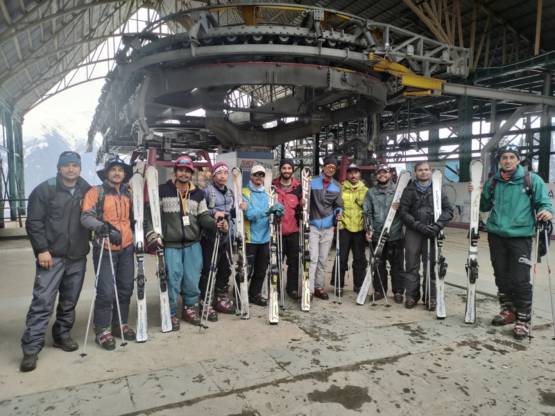 Advance Skiing Course, March 2021 - Solang Valley, ABVIMAS, Manali, Himachal Pradesh